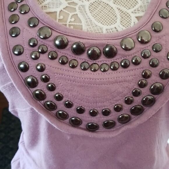Plenty by Tracy Reese racerback studded tank - Picture 2 of 4